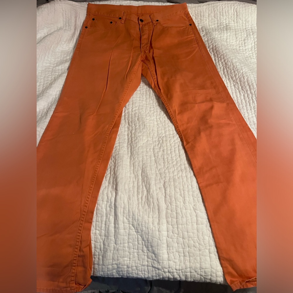 Orange Polo Jeans